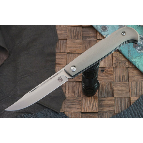 фото Классический складной нож северная корона fin-track g10 tan