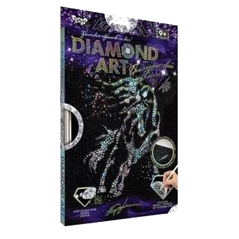Алмазная мозаика Данко Diamond Art Лошадь - фото №3