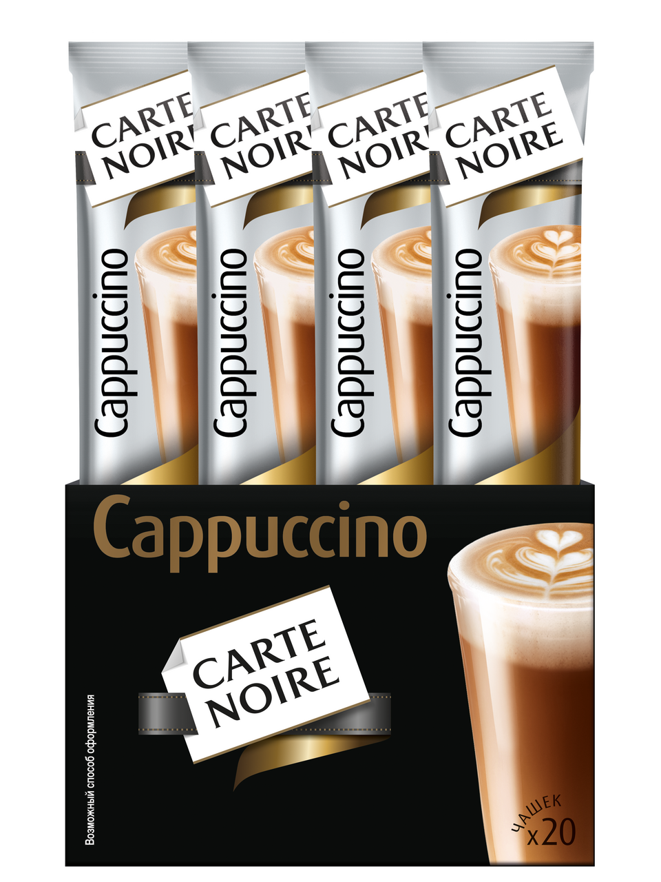 Кофе растворимый Carte Noire Cappuccino нежная пенка 15г - фото №16