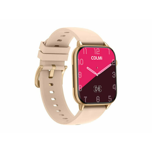 Умные часы Colmi C60 Silicone Strap Gold-White 508300₽