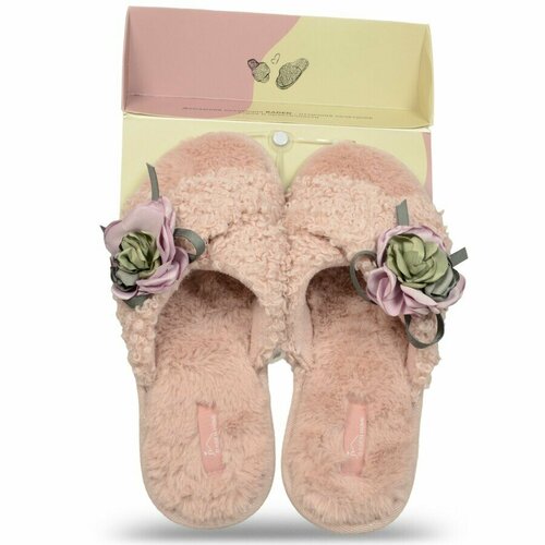 фото Тапочки baden, размер 36, розовый
