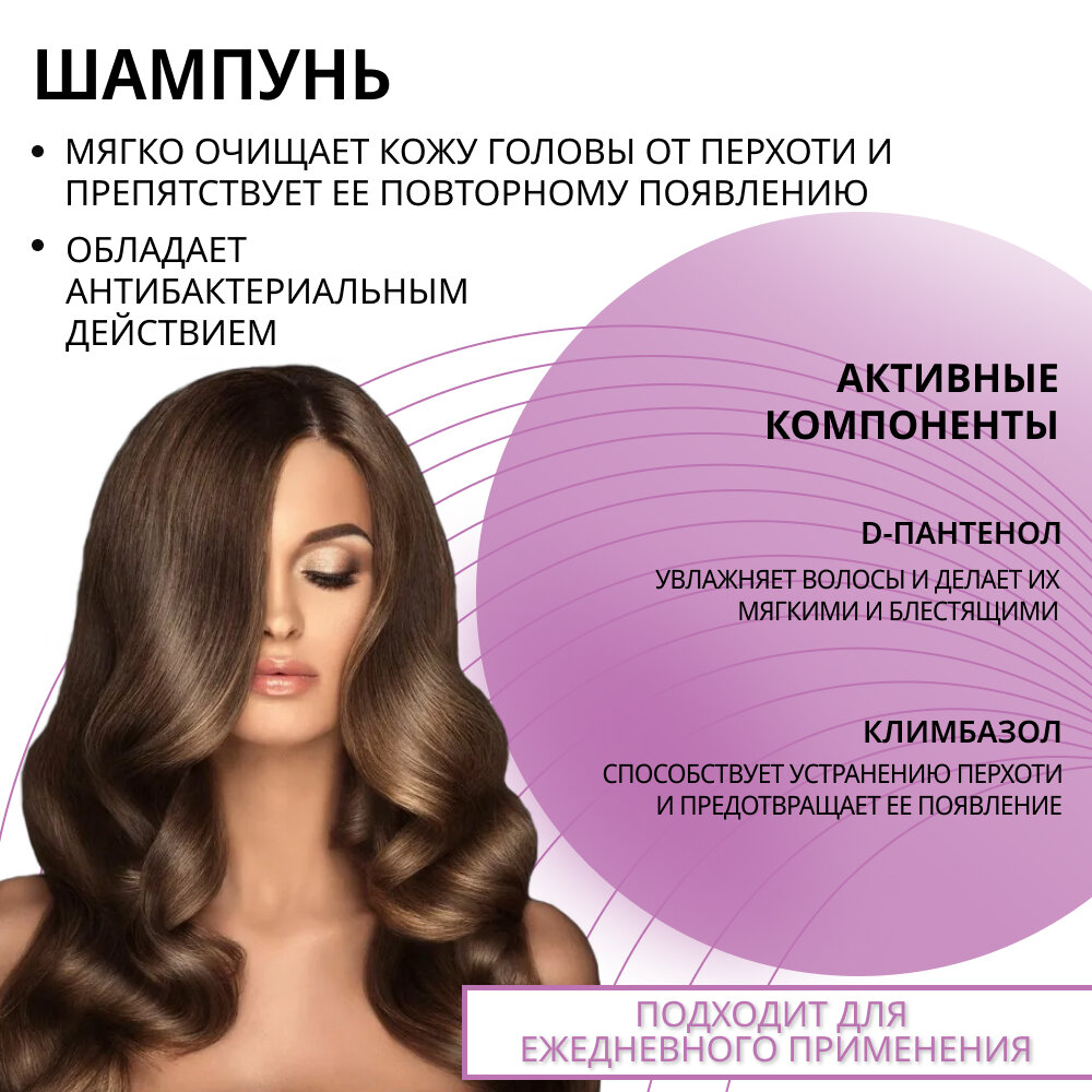 OLLIN CARE Шампунь против перхоти 1000мл/ Anti-Dandruff Shampoo