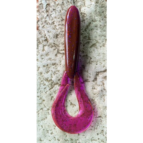 Мягкая крупная силиконовая приманка Pike Frog Ширасу, цвет Лох /Pink Lox, вес 50 гр, уп. 1 шт. приманка лягушка