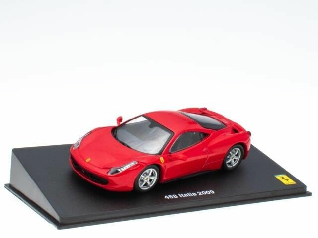 FERRARI 458 Italia 2009 Red масштабная модель автомобиля коллекционная