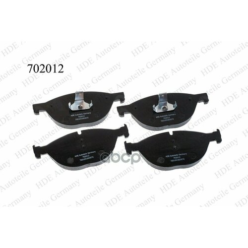 HDE 702012 Колодки тормозные дисковые BMW F01-F02-F10 FR