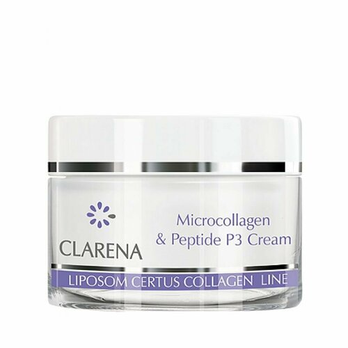Крем с микроколлагеном и биомиметическим пептидом Clarena Microcollagen and Peptide P3 Cream 50мл