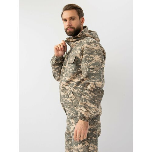 Костюм тактический мужской летний Huntsman Стрелок: туристический, рыболовный, для охоты, ткань смесовая, цвет мультикам (р.56-58/170-176)