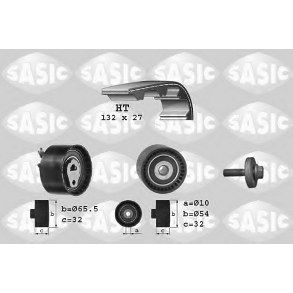 SASIC 1754008 (130C17529R, 1680600QA6, 1680600QAB) комплект грм