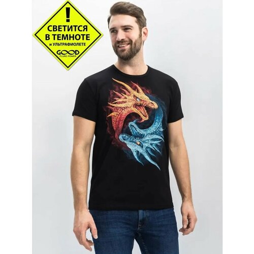 фото Футболка, размер 44, черный не определен