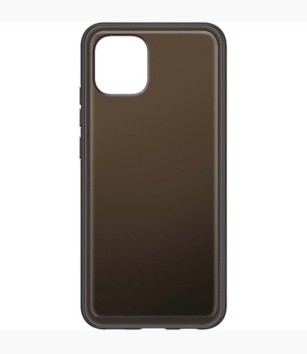 Накладка силикон Soft Clear Cover для Samsung Galaxy A03 (EF-QA035TBEGRU) Черный