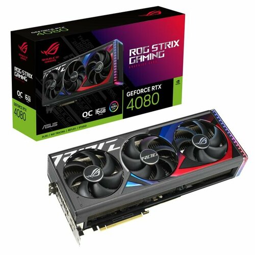 Видеокарта ASUS GeForce RTX4080 16G ROG-STRIX-RTX4080-O16G-GAMING 20900000₽