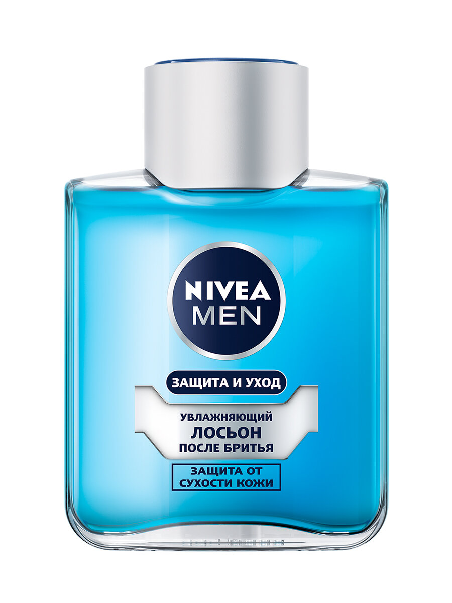 Увлажняющий лосьон после бритья Nivea Men Защита и уход, 100 мл - фото №3