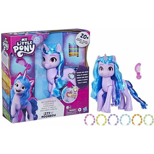 фото Фигурка my little pony иззи с блестками f3870