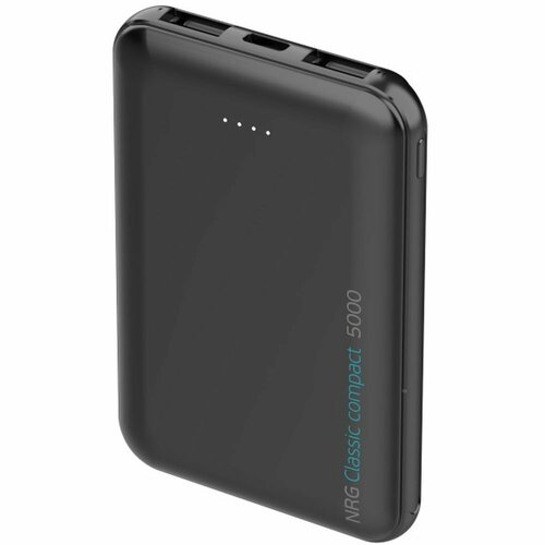 Портативное зарядное устройство Deppa NRG Classic Compact 5000mAh Black внешний аккумулятор deppa nrg power compact 20000mah серый