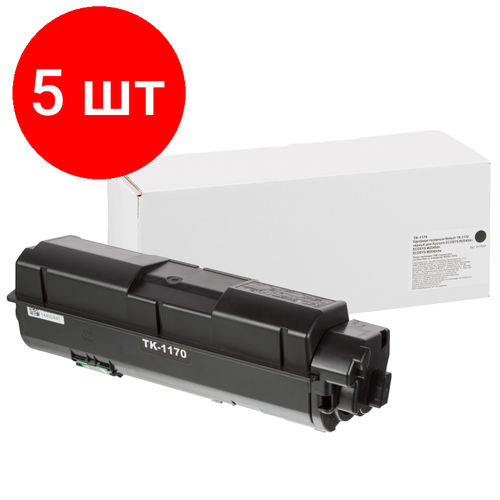 tk 1170 картридж hi black kyocera ecosys m2040 совместимый с чипом Комплект 5 штук, Картридж лазерный Retech TK-1170 чер. для Kyocera Ecosys M2040