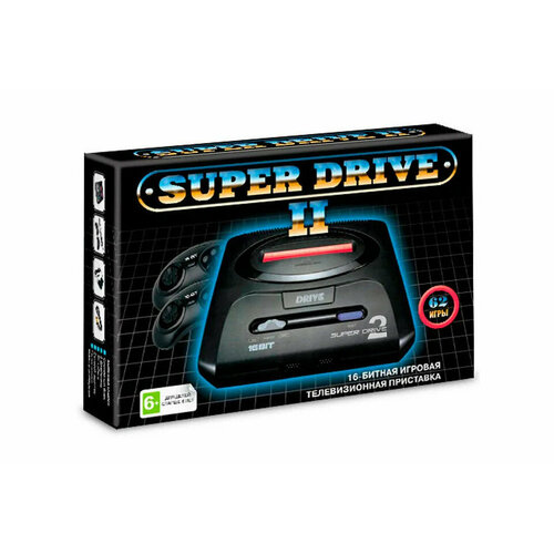 Игровая приставка 16-bit Super Drive Classic + 62 игры