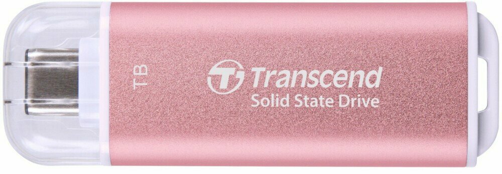 Внешний диск SSD Transcend ESD300 TS512GESD300P, 512ГБ, розовый