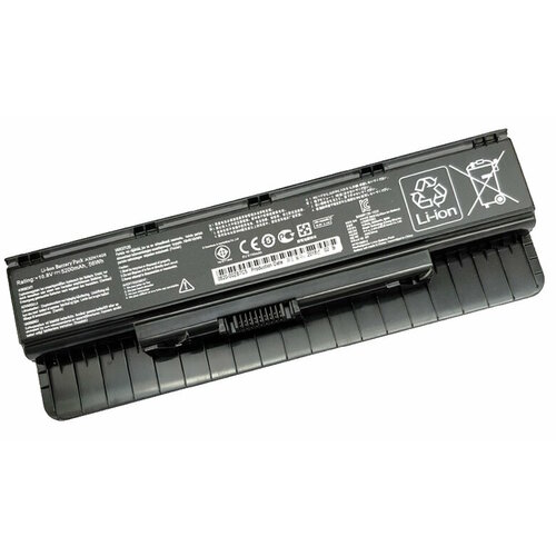 Аккумулятор для Asus (A32N1405) N551, N751, G551, GL771, 58Wh, 5200mAh, 11.1V, OEM клавиатура для ноутбука asus n551 n751 g551 gl552 gl752 g771 черная без рамки с подсветкой