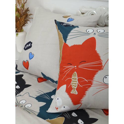 Набор наволочек 50х70, Наволочки 50х70, комплект из 2шт, наволочки полисатин