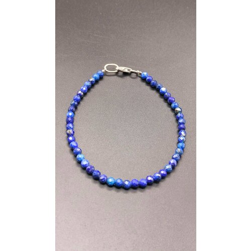 Браслет, лазурит, 2 шт., размер 18 см, размер M, синий