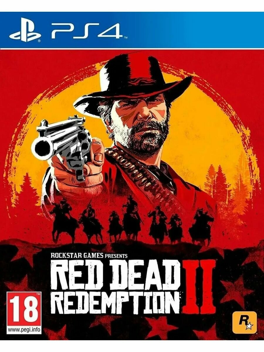 Игра для PlayStation 4 Red Dead Redemption 2 /PS4 (Русские субтитры)