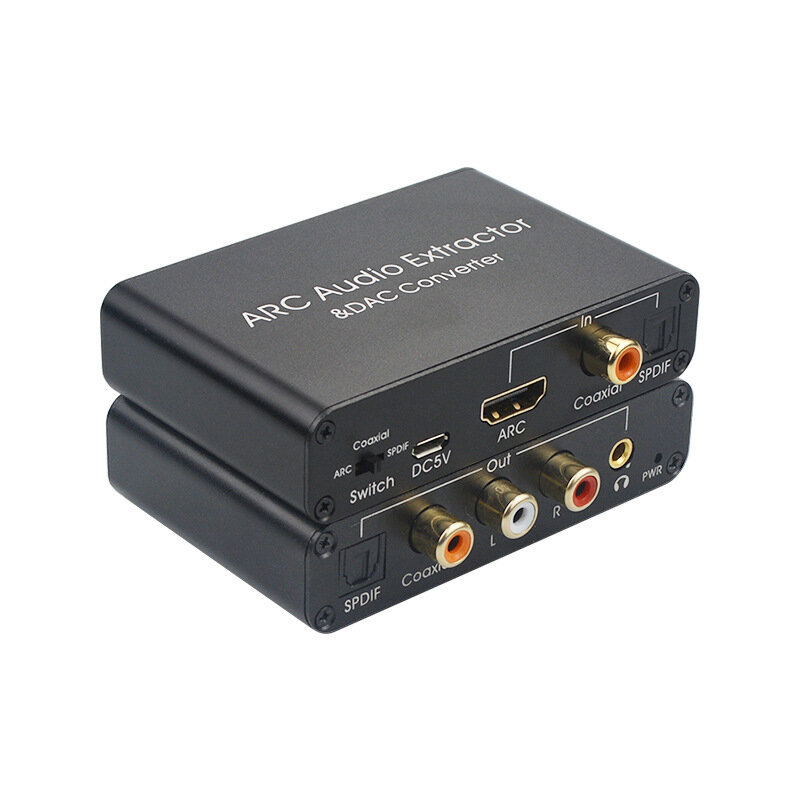 HDMI ARC Audio Extractor and DAC Converter Аудио Экстрактор / Конвертер AY80 Pro