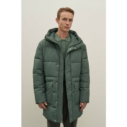 фото Пальто finn flare, размер 2xl, зеленый