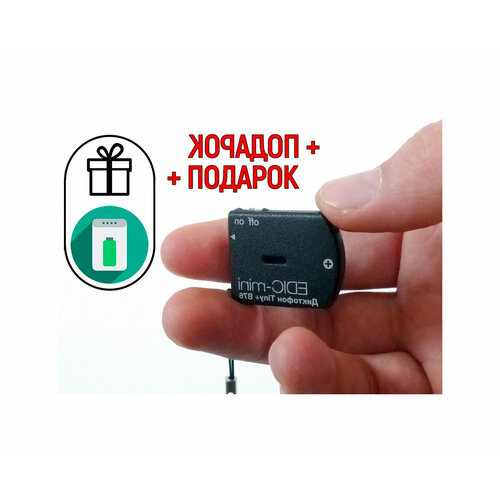 Лучший диктофон для записи Edic-mini 150HQ-B76 TINY-plus R47565IDE подарок повербанк 10000 mAh лучшие скрытые диктофоны профессиональные дикто 1213900₽