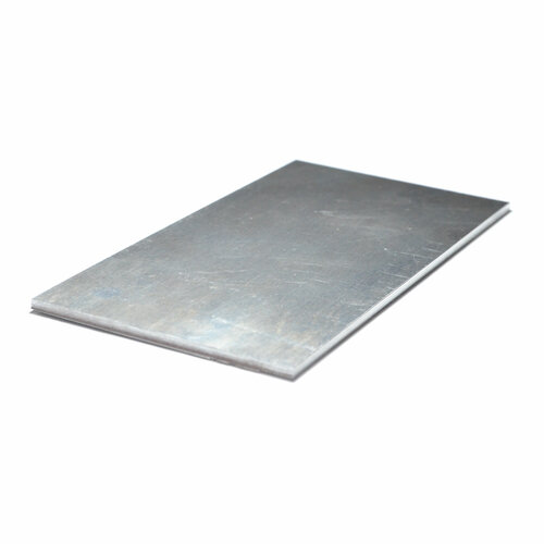Пластина алюминиевая Д16АТ толщина S=4 мм, ширина В=500 мм, длина L=500 мм (4х500х500)