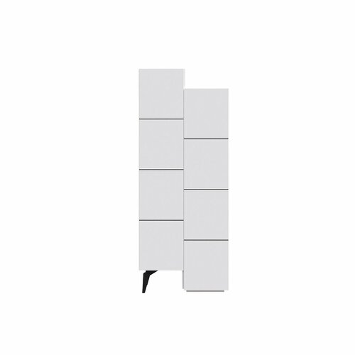 Комод LaRedoute Комод STAIR MULTIPURPOSE CABINET WHITE единый размер белый