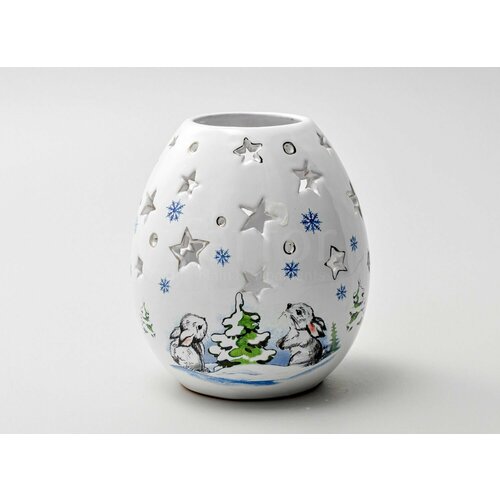 Подсвечник Зимний лес