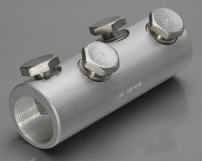 фото Соединитель (гильза) болтовой со срывными головками 10.25мм. кв. КВТ