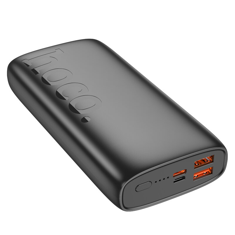 Повербанк (POWERBANK) HOCO J122A 20000 mAh, 20W "быстрая зарядка" черный