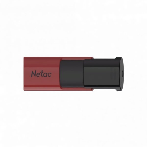 Флешка Netac U182, 64 ГБ, USB 3.0, красный/черный (NT03U182N-064G-32RE) — фото 1