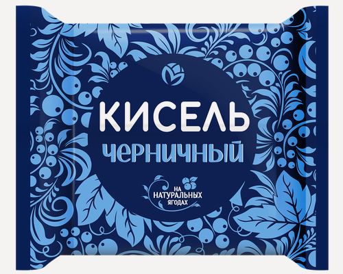 Изображение товара Упаковка из 15 штук Кисель Мирфудс Черничный брикет 190г