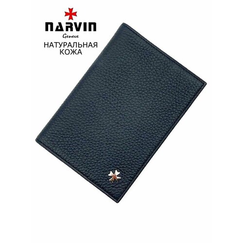 Обложка для паспорта NARVIN черный 4900₽
