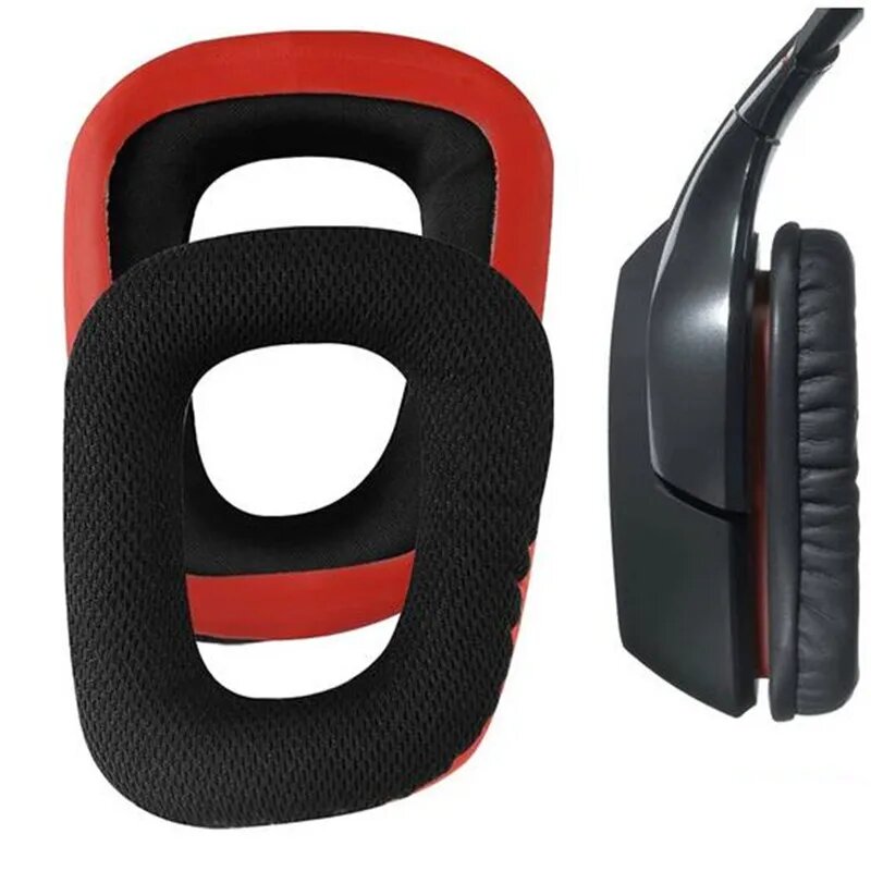 Амбушюры для наушников Logitech G430, G431, G332, G930 — фото 1