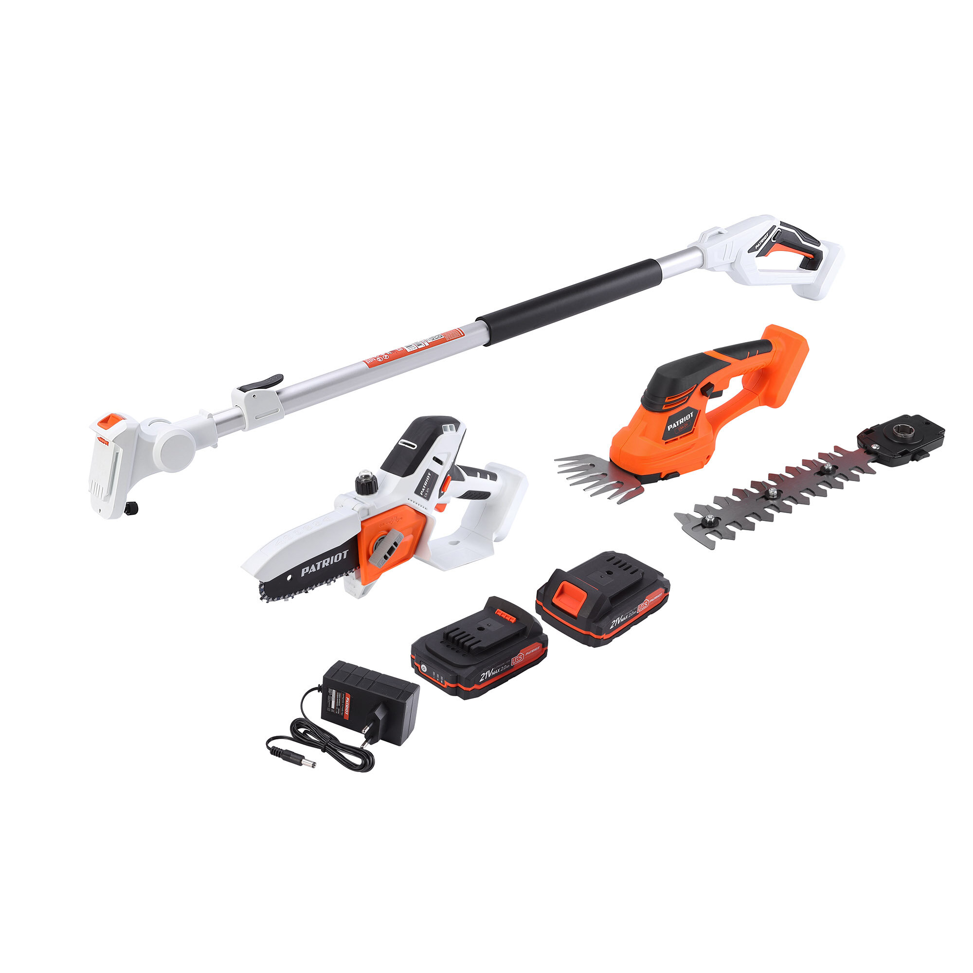 Набор аккумуляторного инструмента Patriot Ухоженный сад UES