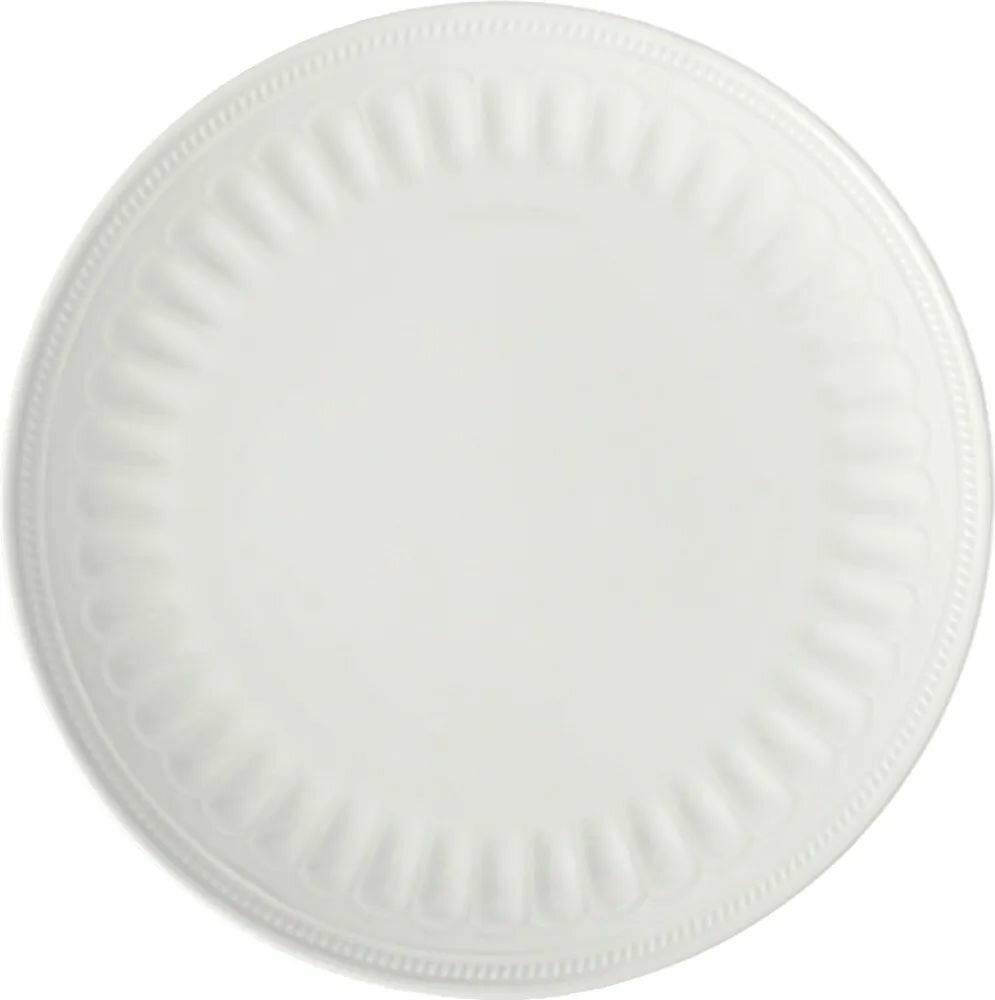 Тарелка десертная без борта Home Chef Rome, 21 см, белая