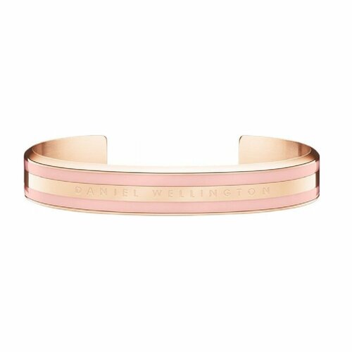 Жесткий браслет Daniel Wellington эмаль 1 шт размер 155 см размер S золоторозовый 5520₽