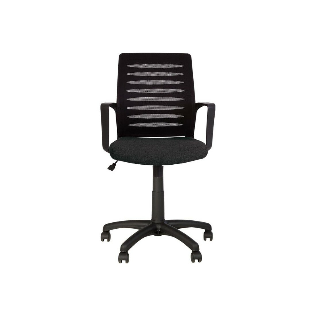 Кресло офисное WEBSTAR (GTP black OH/5 C-11) J сетка спинка черн./сиденье ткань черн. крестовина пластик