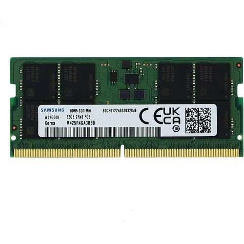 Комплект памяти SODIMM 64 Gb Samsung DDR5 5600Mhz 232Gb OEM 29900₽