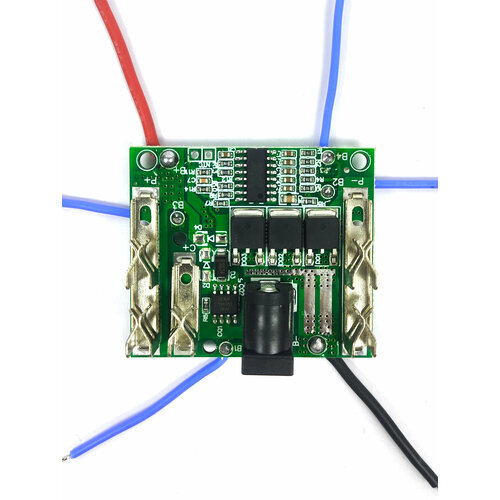 BMS 5s 21V Li-ion контроллер заряда для аккумуляторов 5 ячеек для Макита