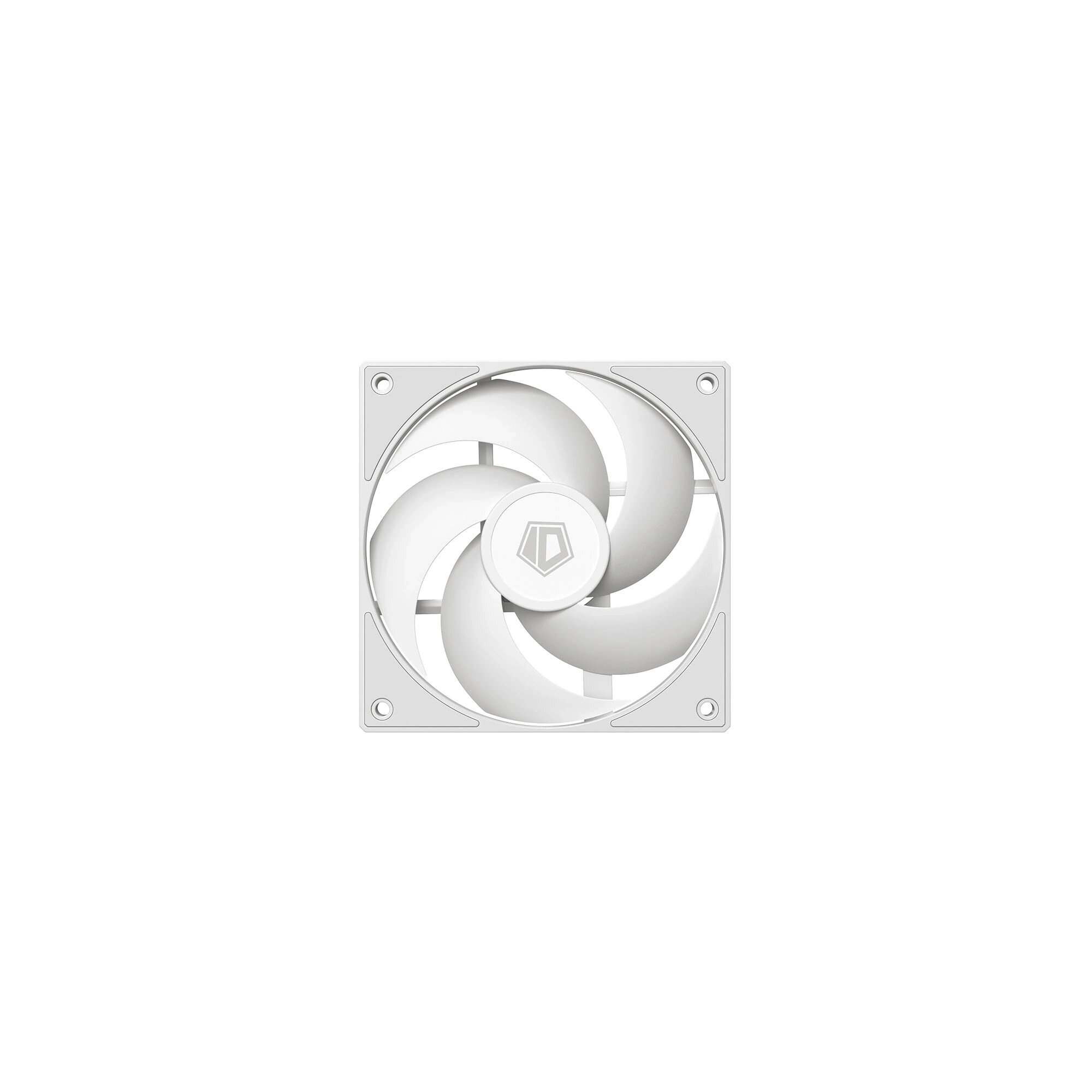 Вентилятор ID-Cooling AS-120-W Trio, 120х120x25, белый, 4-pin (упак:3шт) Ret
