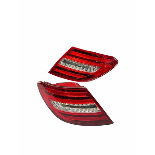 Фонари задние Mercedes W204 C class комплект рестайлинг