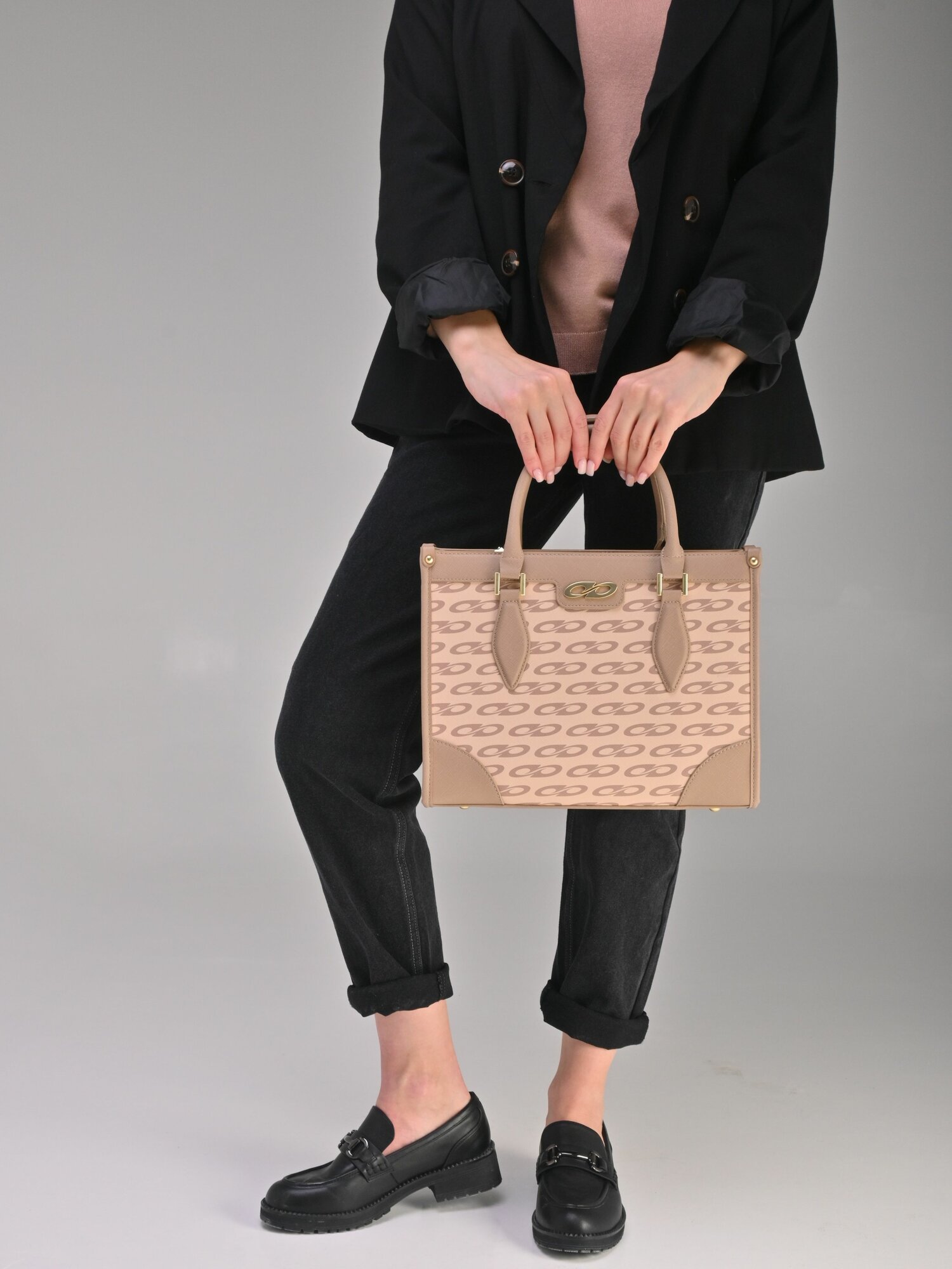 Сумка тоут kari, бежевый — фото 1