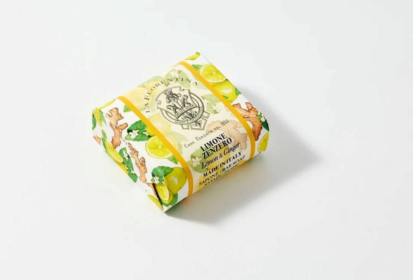 Мыло Lemon & Ginger / Лимон и Имбирь 106 г