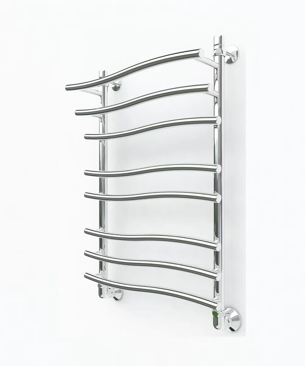 Полотенцесушитель Ganzer из нержавеющей стали 60 x 50 хром с полкой