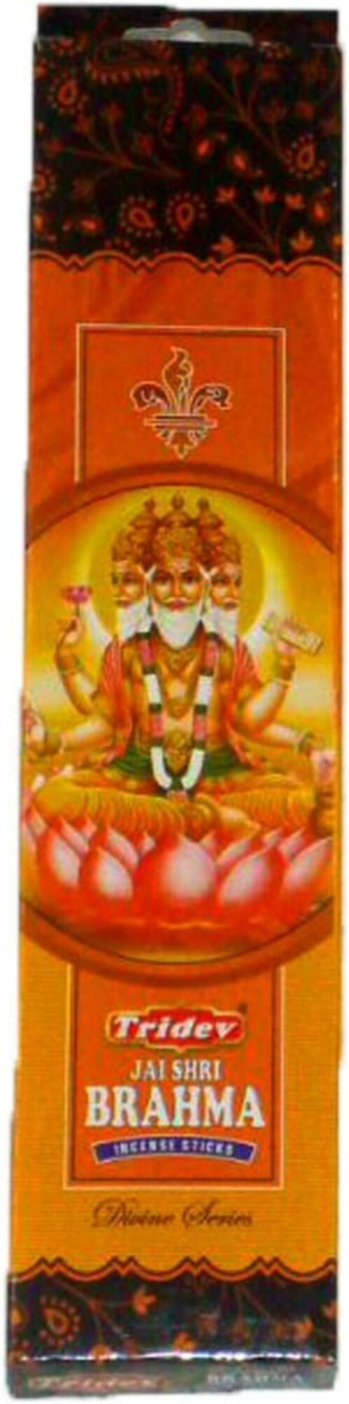 JAI SHRI BRAHMA Incense Sticks Tridev (джей ШРИ брахма благовония Тридев) 20 г.