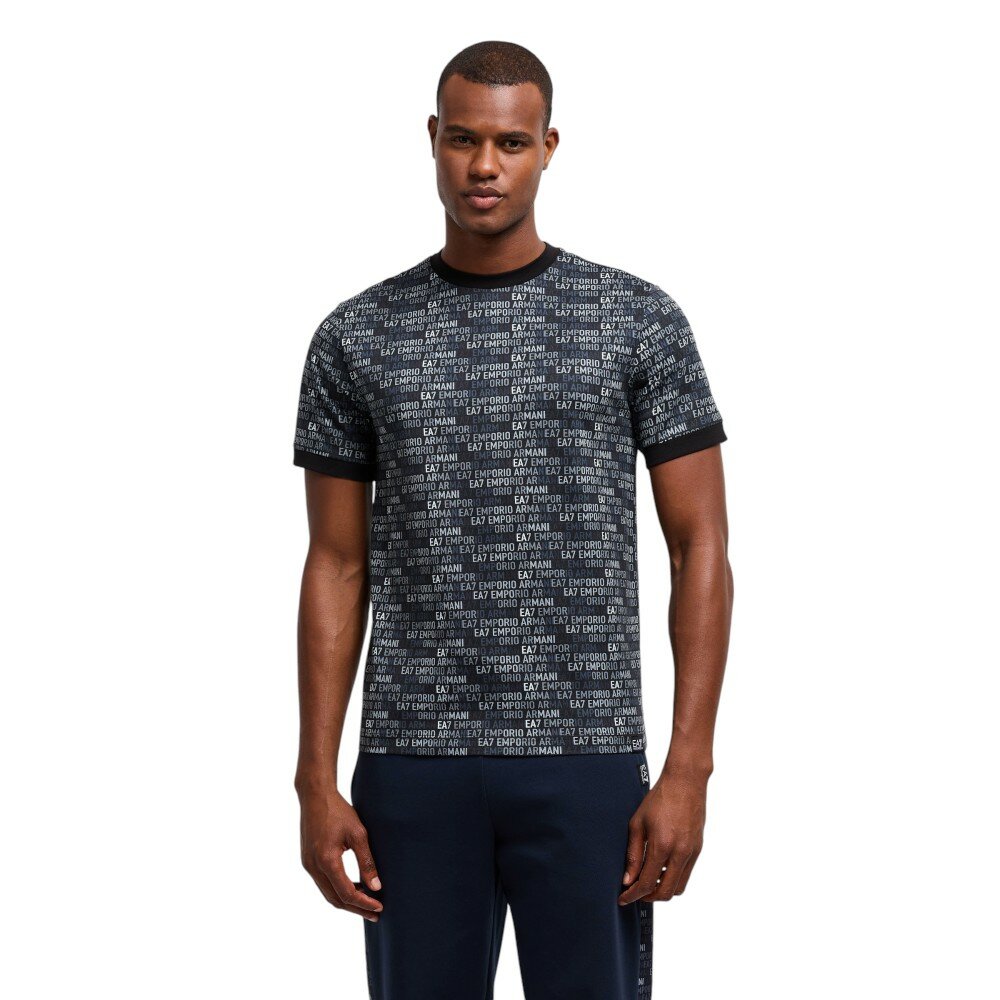 Футболка EA7 EMPORIO ARMANI, размер 2XL, черный